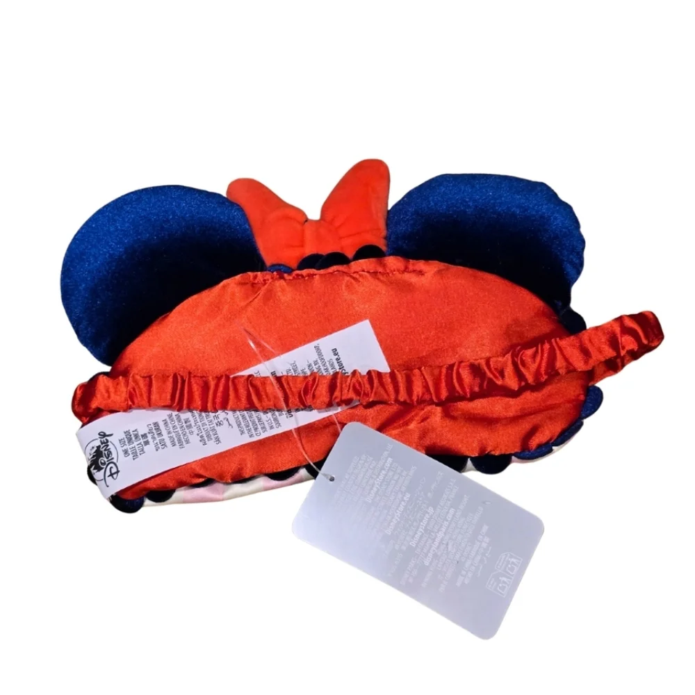 Minnie Mouse Eye Mask Disney Store Exclusive Spa Travel Sleep New With Tags